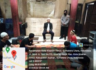 Sat Tahti Polres Asahan Gelar Bimbingan Rohani Bagi Tahanan