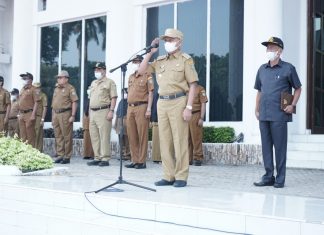 Bupati Asahan Pimpin Apel Gubungan