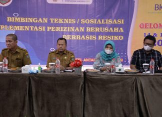 Bupati Asahan Buka Secara Resmi Bimbingan Teknis Dan Sosialisasi Implementasi Perizinan Berusaha Berbasis Resiko