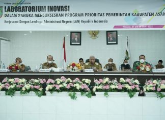 Bupati Asahan Buka FGD Laboratorium Inovasi
