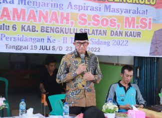SAMSU AMANAH Serap Aspirasi Warga BS dan Kaur