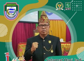 Anggota DPRD Provinsi Suimi Fales Ucapkan Selamat Hari Jadi Kab Seluma