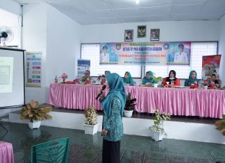 Ketua TP. PKK Lakukan Pembinaan Tertib Administrasi PKK