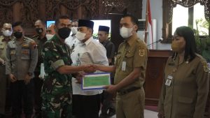 Pencanangan Bulan Dana Kemanusiaan PMI Kabupaten Batang Resmi Di Buka Pj Bupati Batang