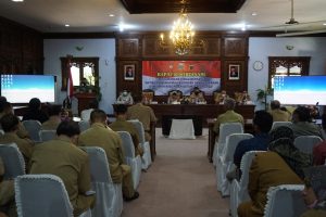 Dandim Hadiri Rapat Koordinasi Pengurangan Resiko Kekeringan Dan Bencana Kebakaran