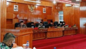 Gelar Paripurna, Bupati BS Sampaikan Nota Pengantar Raperda