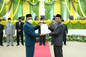 Pelantikan PAW Drs. Basing Ado Resmi Menjadi Anggota DPRD Kabupaten Kepahiang