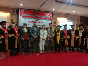 Nurmalah SH.MH, Lulus Ujian Terbuka Promosi Doktor Ilmu Hukum Universitas Islam Sultan Agung Dengan Predikat Culaude