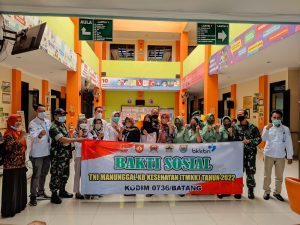 Kodim 0736/Batang Menggelar Bakti Sosial TMKK