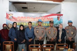 Serahkan Bantuan Sembako Polda Jateng di Tiga Titik Untuk Wilayah Kendal