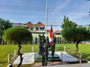 Kodim 0736/Batang Gelar Upacara Bendera 17 san