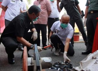 Hadiri Pemusnahan Barang Bukti Di Kejari, DPRD BS Apresiasi Kegiatan