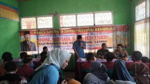 Dewan M Gustiadi Gelar Reses Bersama Masyarakat Kabupaten Lebong