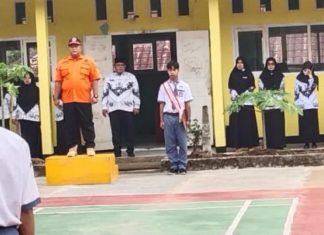 BPBD Provinsi Bengkulu Sosialisasi Penyuluhan Bencana Alam Di SMK Negeri 02 Kabupaten Bengkulu Tengah