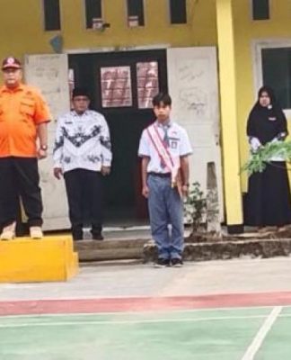 BPBD Provinsi Bengkulu Sosialisasi Penyuluhan Bencana Alam Di SMK Negeri 02 Kabupaten Bengkulu Tengah