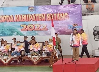 Dandim Bersama Forkopimda Hadiri Pembukaan Popda Kabupaten Batang