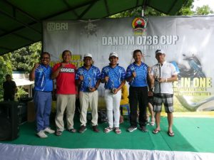 Dandim 0736/Batang membuka Turnamen Golf Dandim Cup 2022