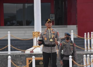 Jam Pimpinan, Kapolda Sulteng sampaikan arahan Presiden RI