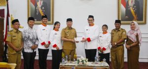 4 Pelajar GBN Bengkulu 2022 Wakili Provinsi Bengkulu Resmi Dilepas Jalani Karantina GBN Nasional