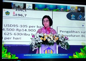 BPKAD Kota Bengkulu Ikuti Rakernas Pelaporan Keuangan Kemenkeu 2022