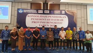 Kepala Dinas Dikbud Provinsi Buka Kegiatan Konsolidasi Pendidikan Pemerintah Daerah Provinsi Bengkulu 2022