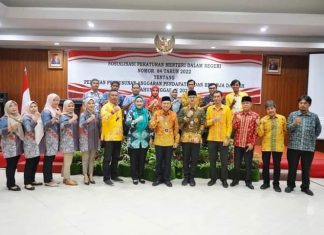 BPKAD Kota Bengkulu Hadiri Sosialisasi Permendgari No 84 tahun 2022