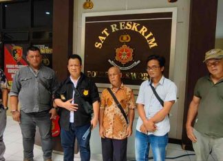 Konfirmasi Penanganan Perkara Pengeroyokan 170 dan 5 %, Ketua DPD LSM Tamperak Datangi Polres Purworejo