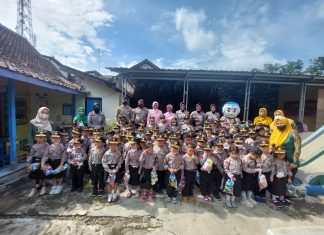 Ajarkan Disiplin Sejak Dini, Satlantas Polres Kendal Hadirkan Polisi Sahabat Anak