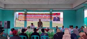 Arsop Dewana, SE MM. Serap Aspirasi Masyarakat di Rejang Lebong dan Lebong