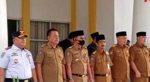Kepala BPKAD Kota Bengkulu Hadir Apel Pagi Gabungan OPD