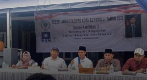Salurkan Aspirasi Masyarakat, Reses Dapil II DPRD Kota Bengkulu Teuku Zulkarnain Masih Terkait Banjir