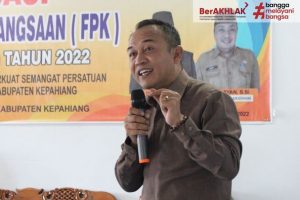 Kesbangpol Kepagiang Gelar Sosialisasi Forum FPK, DPRD Kab. Kepahiang Menjadi Narasumber
