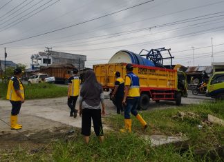Pemkab Sergai Terima Bantuan Air Bersih Untuk Korban Bencana Banjir