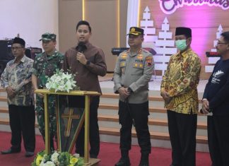 Pastikan Situasi Kondusif di Perayaan Natal, Polres Kendal Terjunkan Tim Khusus Pengamanan Gereja