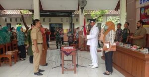 Desa Sonopatik Berbek , Lantik 2 Pejabat Baru Di Pemerintah Desa