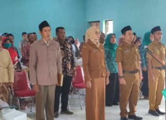 Kades Kutorejo Lantik Perangkat Baru