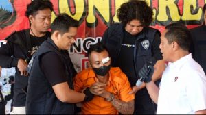 Gabungan Reskrim Polda Jateng dan Polres Batang Ringkus 5 Pelaku Curras Bersenpi