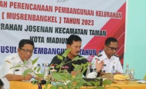 Walikota kota Madiun H. Maidin Hadiri Acara Musrebang Desa Josenan