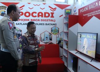 Pocadi Satlantas Batang Diresmikan, Gugah Minat Baca Masyarakat