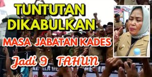 Hadir Langsung Dalam Aksi di Gedung DPR RI, Kades Agung Jaya Ucapkan Syukur Tuntutan PAPDESI Diterima