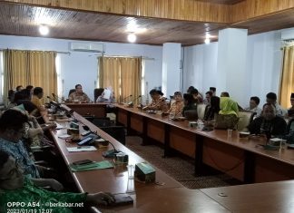 Pemkab Mukomuko Gelar Rapat Lanjutan Persiapan HUT ke 20
