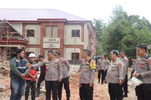 Wakapolda Sulbar Cek Posko Operasi Pekat Marano Polres Mamasa