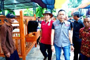 Apresiasi Wabup Blitar Saat Buka Kontes Kambing Etawa Tingkat Nasional Di Wisata Kampung Coklat