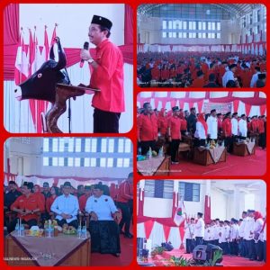 Ketua DPRD Tatit Heru Tjahjono, Kita Tumbuhkan Semangat Patriotisme Pemilu 2024 Dalam Rapat Konsolidasi Akbar PDIP Dapil VIII se- Jawa Timur