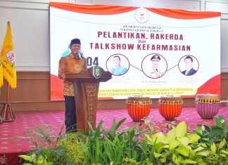 Gubernur Provinsi Bengkulu Minta Kinerja Faskes dan Apoteker Semakin Ke Depan