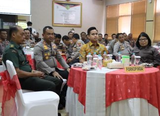 Pencanangan Pembangunan Zona Integritas Polres Kendal Menuju Wilayah Bebas Korupsi dan Wilayah Birokrasi Bersih Melayani