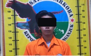 Polres Nganjuk Berhasil Tangkap Pengedar Pil Koplo Yang Berprofesi Pengali Sumur