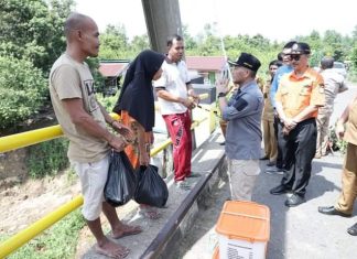 Pj Bupati Apriyadi Keluarkan Surat Pendirian Pos Komando Bencana