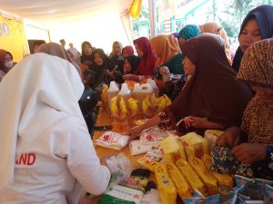Kembali Diserbu, Masyarakat Bengkulu Utara Berbondong- Bondong Belanja Di Pasar Murah