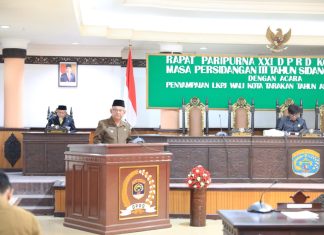 Wawali Tarakan Sampaikan LKPJ TA 2022